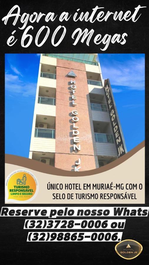 Hotel Golden Jk Muriaé Esterno foto