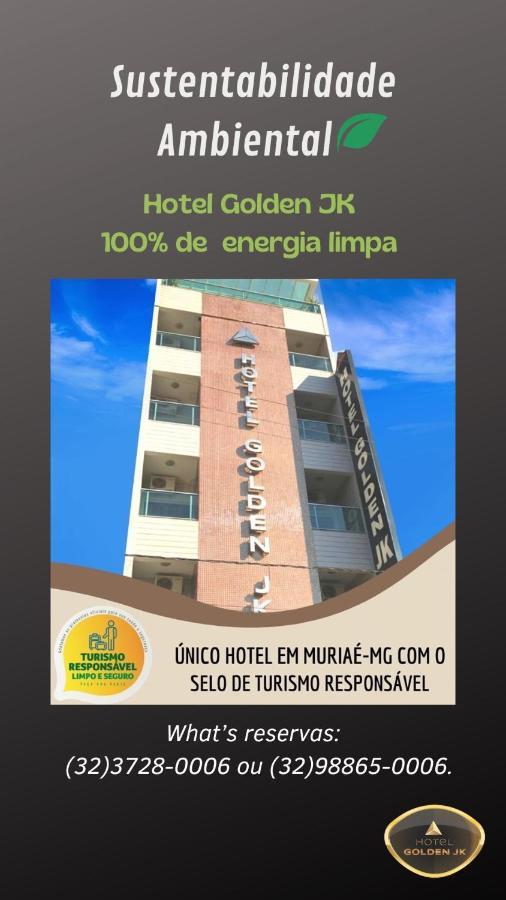 Hotel Golden Jk Muriaé Esterno foto